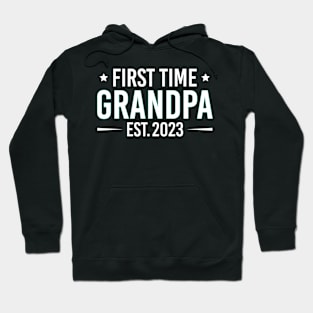 First Time Grandpa 2023, Cute Gift For New Grandpa Hoodie